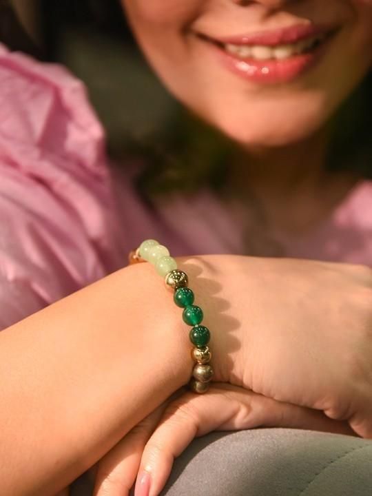 Dhan Yog Elasticated Bracelet | Wealth & Prosperity | Vastu Approved | Stretchable Fit