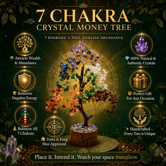 7 Chakra Crystal Tree | Ghar Ki Negatvity Khatam | Money, Love & Protection | Vastu Approved