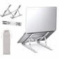 Adjustable Laptop Stand | Ergonomic Aluminum Riser | Portable & Foldable Design