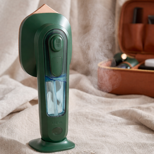 Mini Portable Ironing Machine | Travel Ready | Wrinkle Free in Minutes | Compact & Lightweight