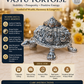 Silver Tortoise Statue | Kurma Avatar Vishnu | Pure Silver | Vastu Feng Shui | Home Decor Gift