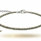 Raw Pyrite Anklet | Money Magnet Payal | Wealth & Protection | Certified Crystal