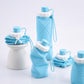 Foldable Silicone Water Bottle | Collapsible Travel Bottle | BPA Free & Leak Proof