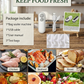 Mini Bag Sealer | Rechargeable 2-in-1 Food Sealer & Cutter | USB Charging | Keep Food Fresh