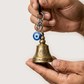 Guardian Bell | Evil Eye Protection | Nazar Raksha | Antique Brass Charm
