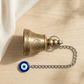 Guardian Bell | Evil Eye Protection | Nazar Raksha | Antique Brass Charm