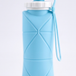 Foldable Silicone Water Bottle | Collapsible Travel Bottle | BPA Free & Leak Proof